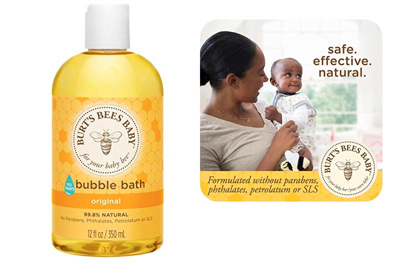 Burt’s Bees Baby Bubble Bath, Tear Free Baby Wash - 12 Ounce Bottle