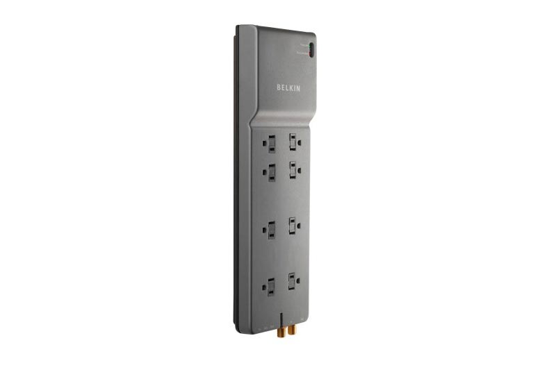 Belkin 8-Outlet Home/Office Series Surge Protector with 12-Foot Cord (BE108230-12)