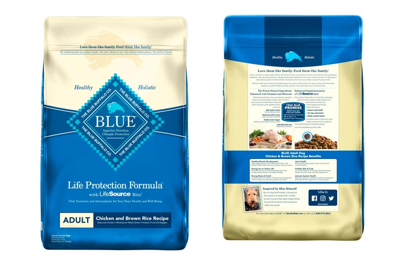 Blue Buffalo Life Protection Formula Natural Adult Dry Dog Food Chicken & Brown Rice Recipe